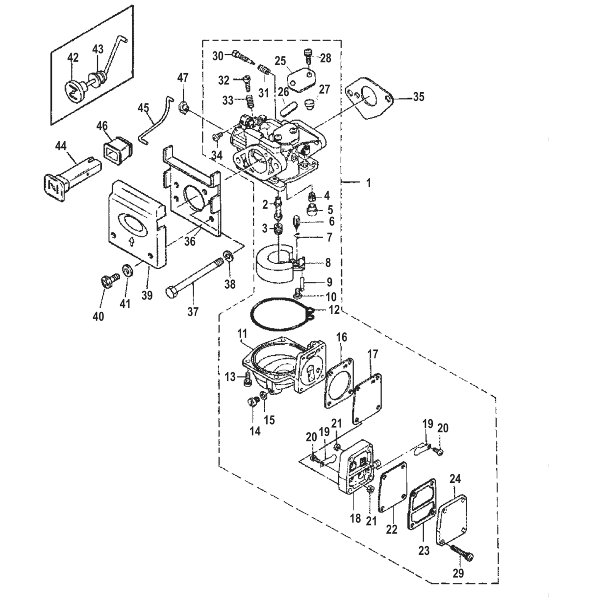 Carburateur 37606 